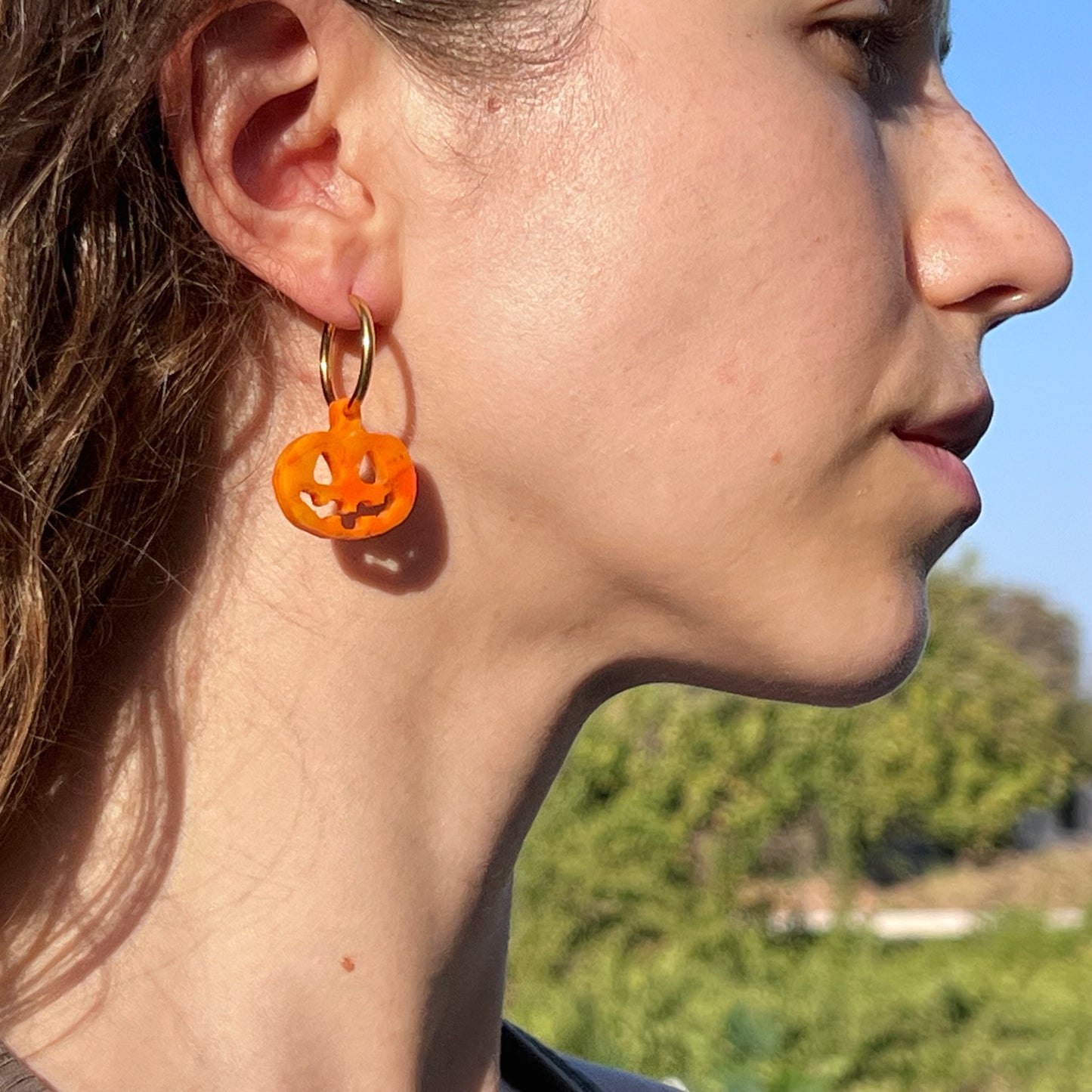 Jack-o'-lantern Earrings