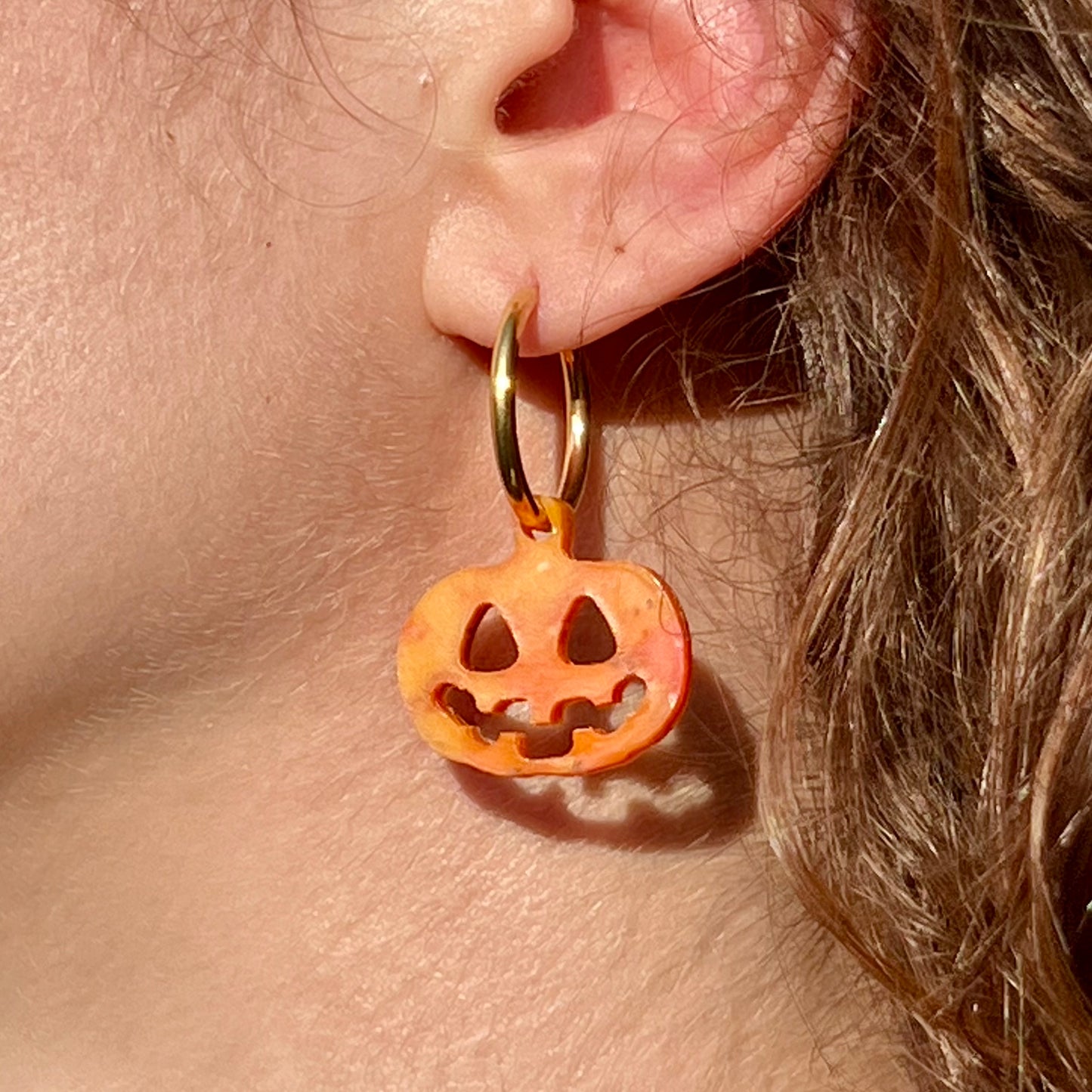 Jack-o'-lantern Earrings