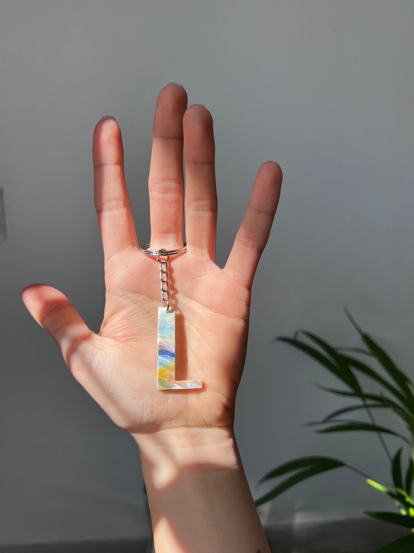 Letter Keychain