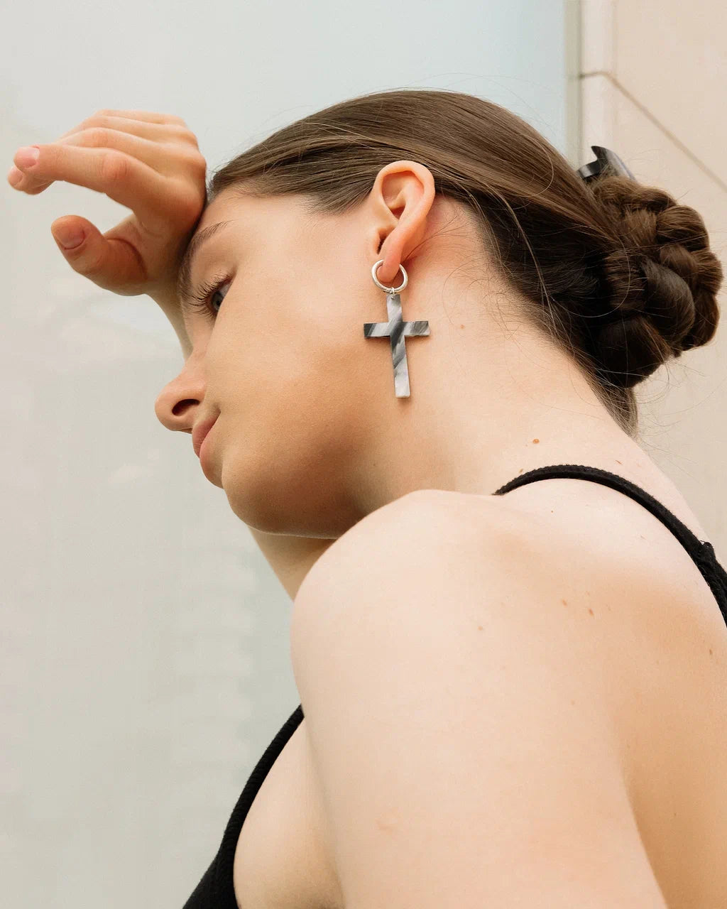 Cross Earrings
