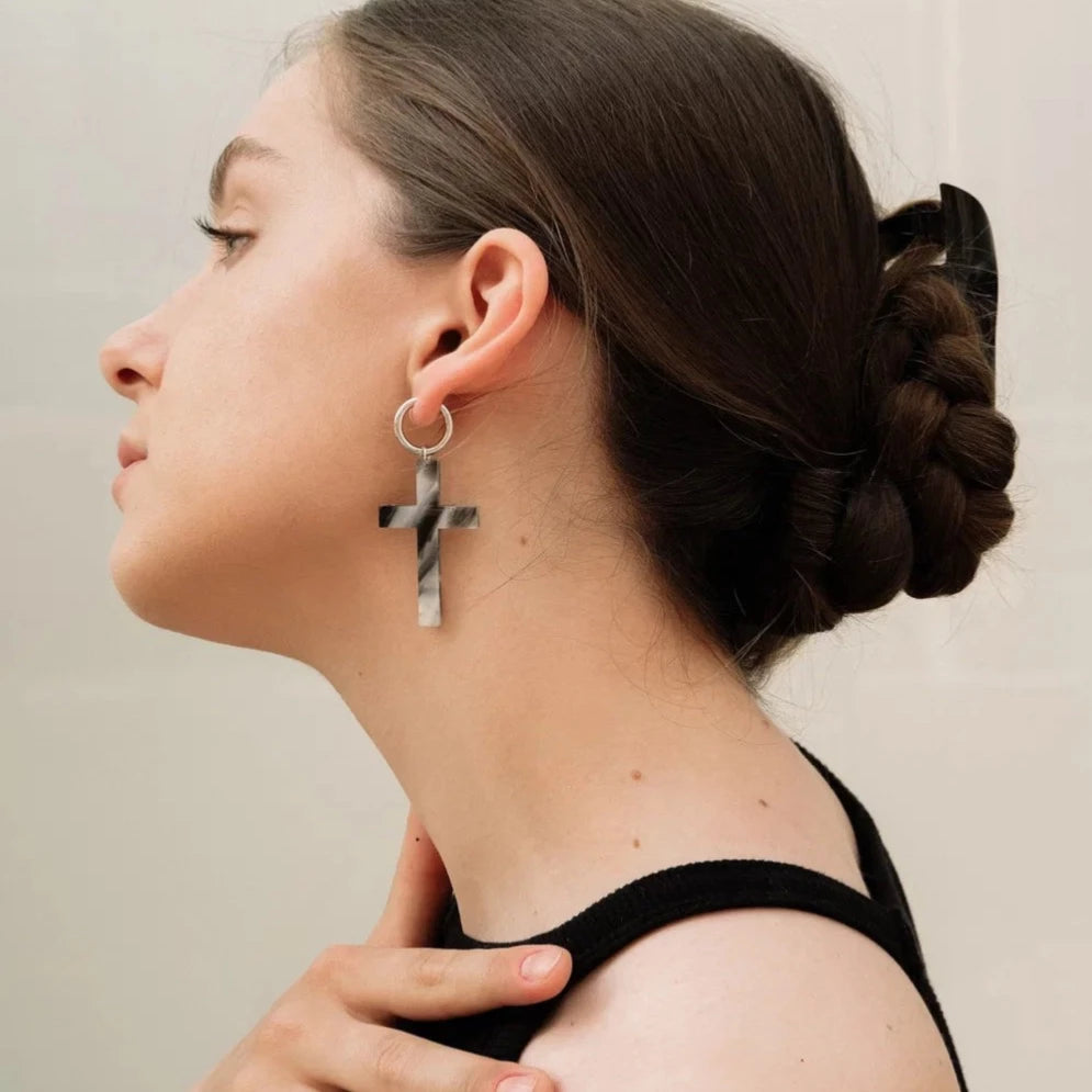 Cross Earrings