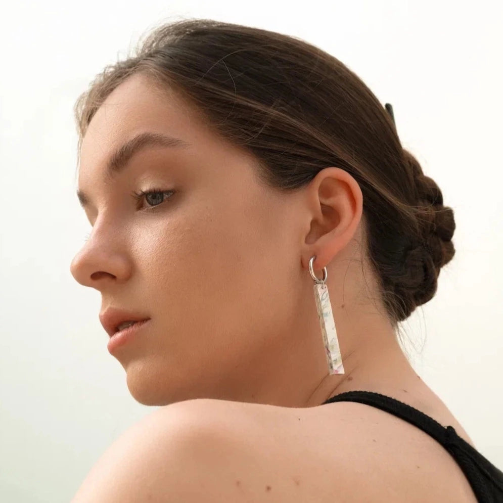 Long Bar Earrings