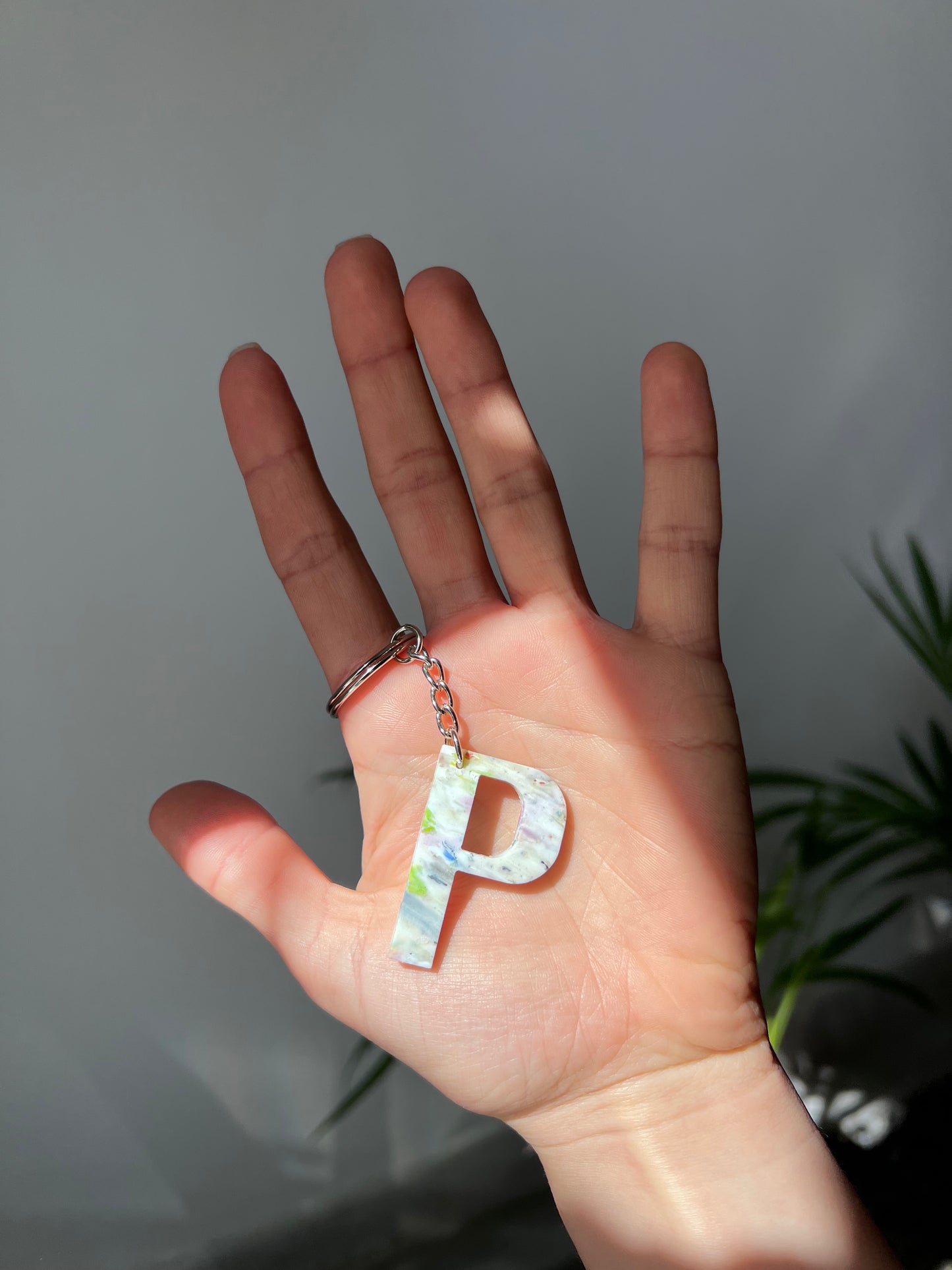 Letter Keychain