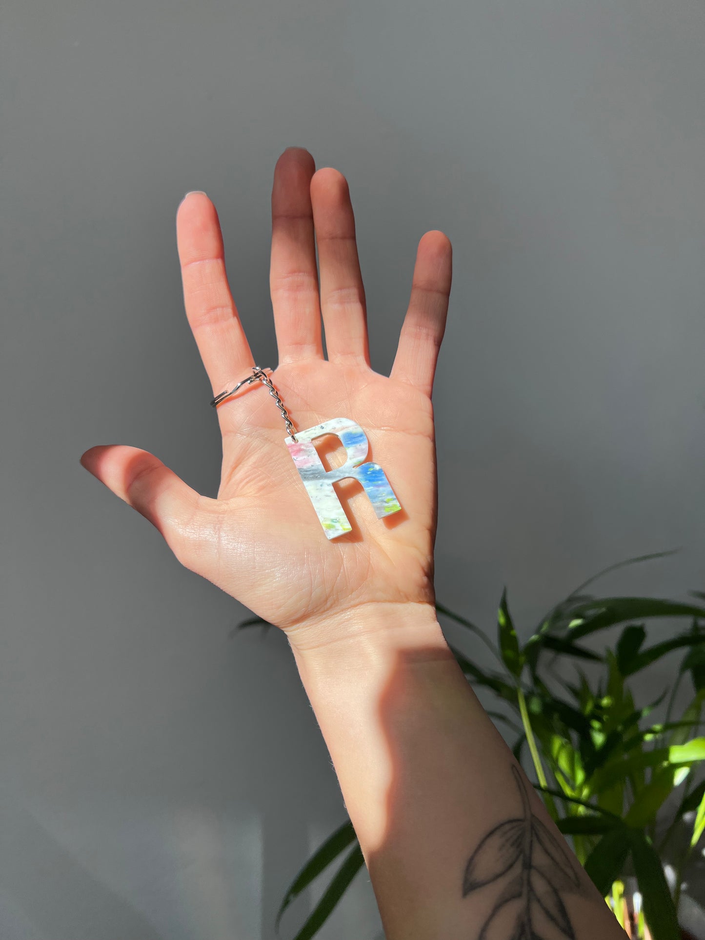 Letter Keychain
