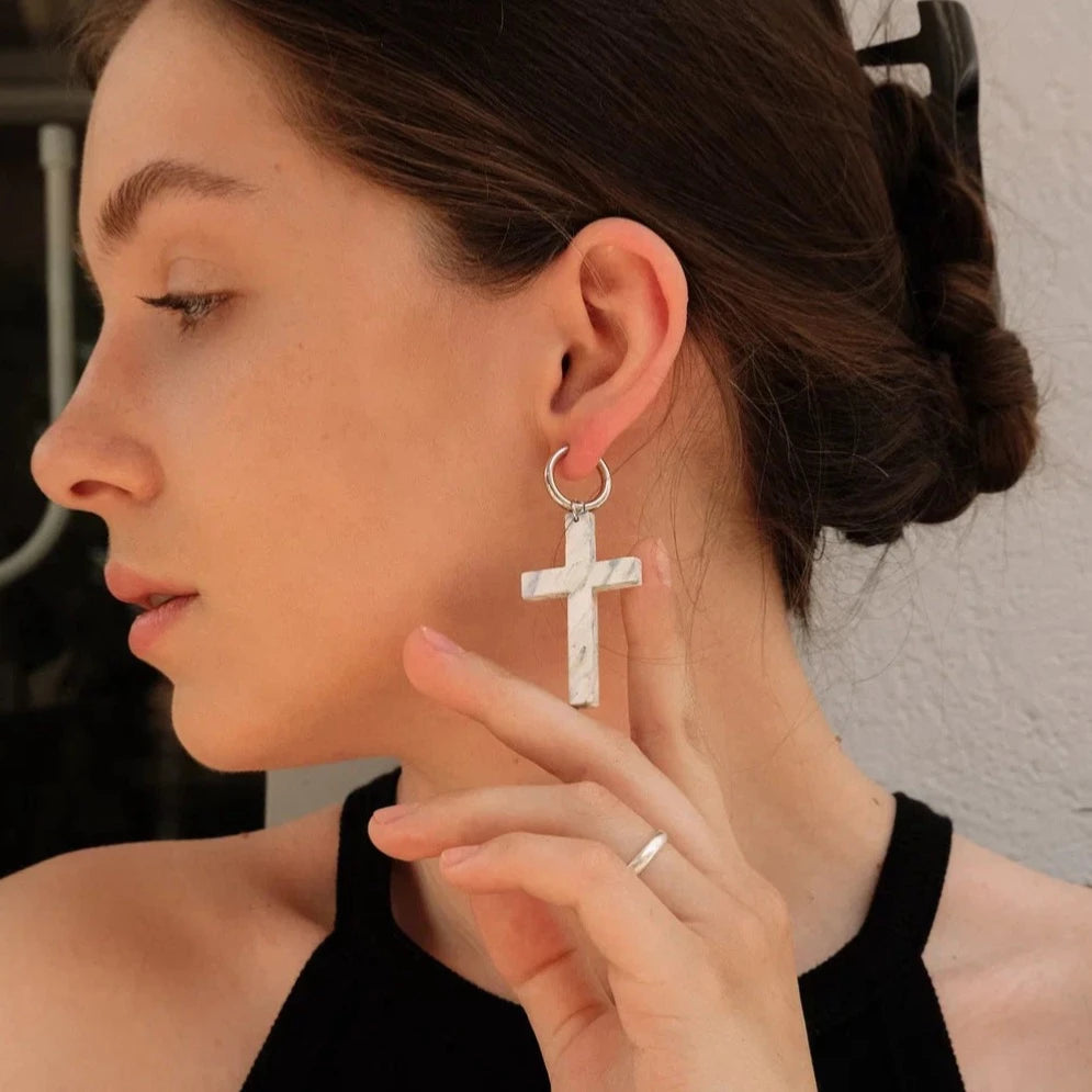 Cross Earrings