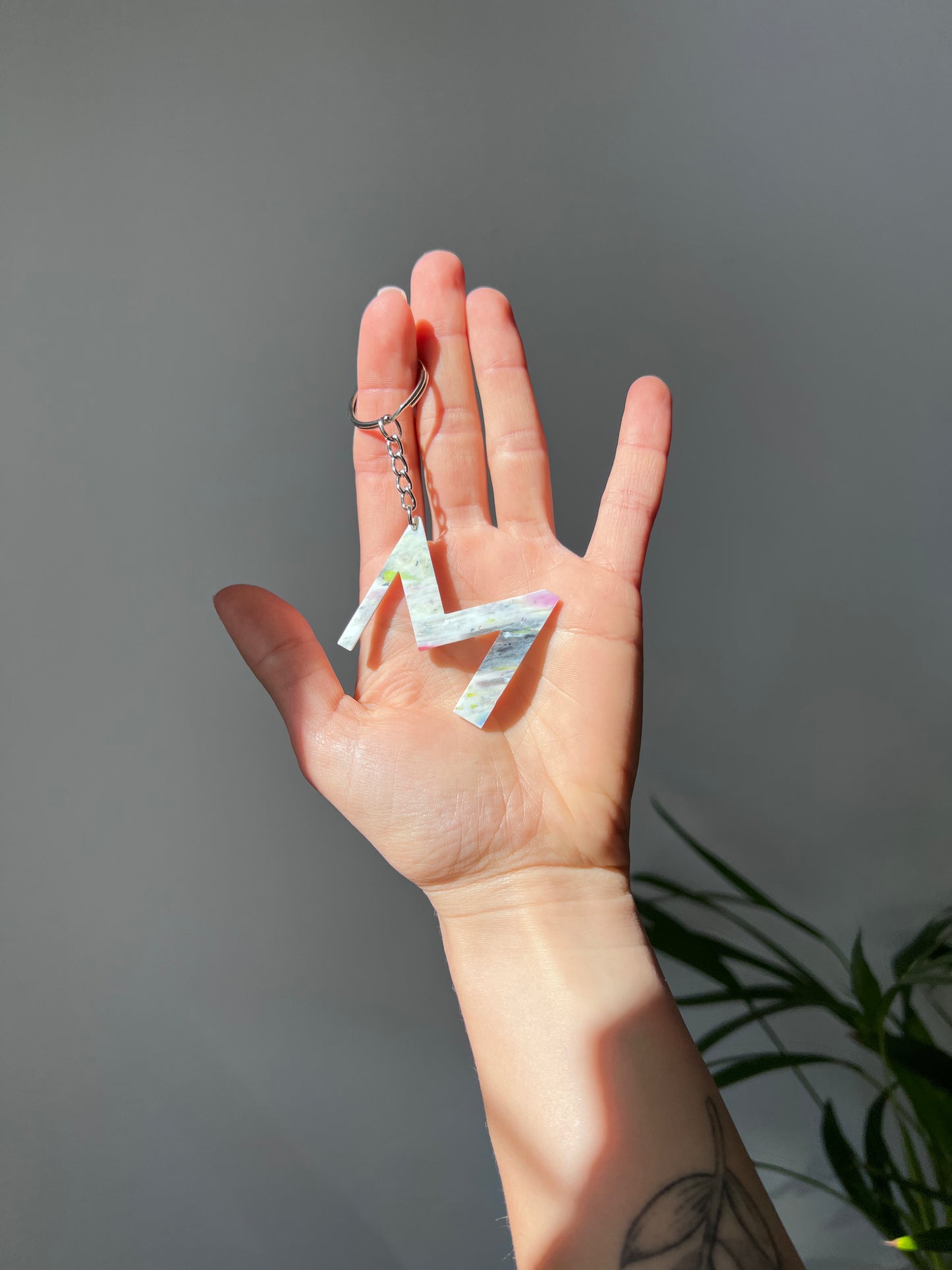 Letter Keychain
