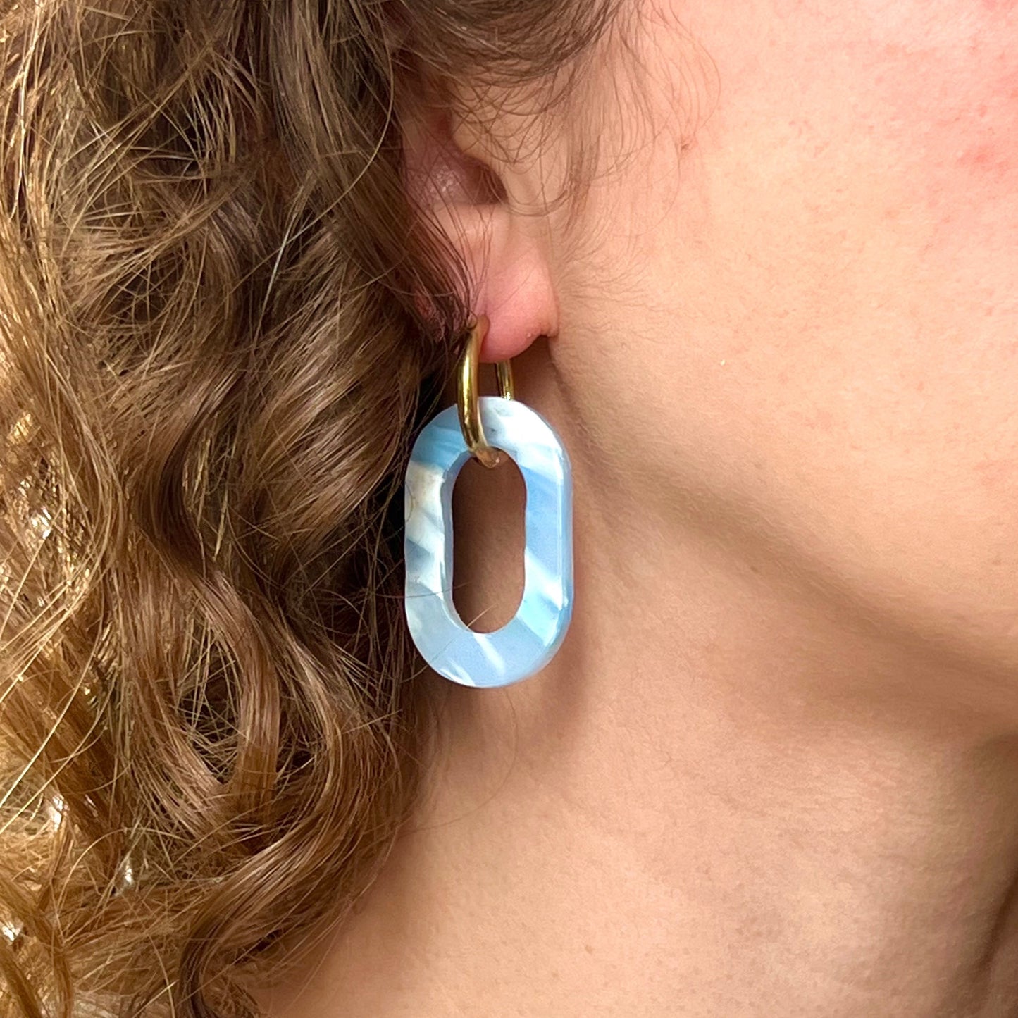 Oval Earrings