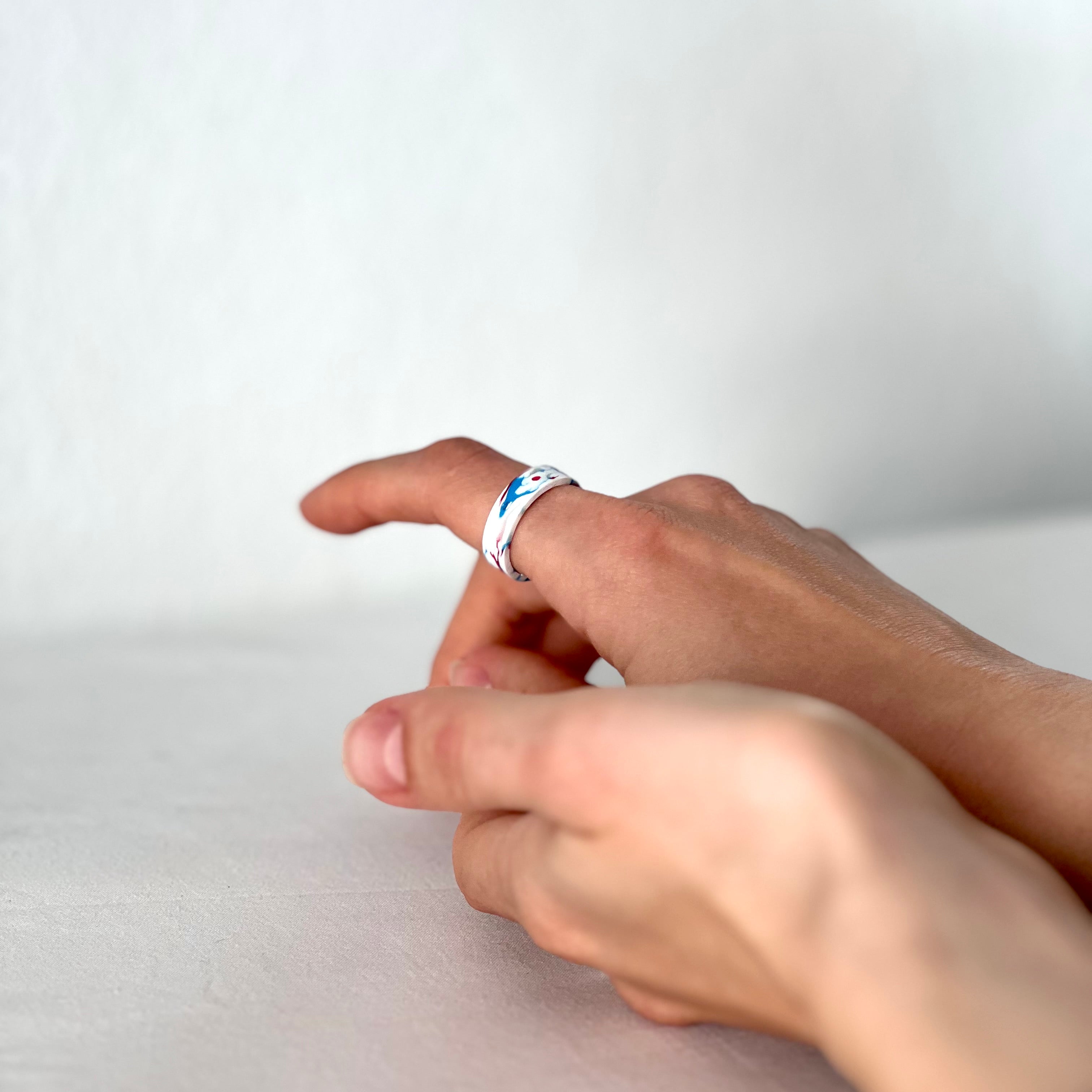 Recycling Rings Recycled Plastic Rings - Stylish & Sustainable HDPE Crafted Rings ...
