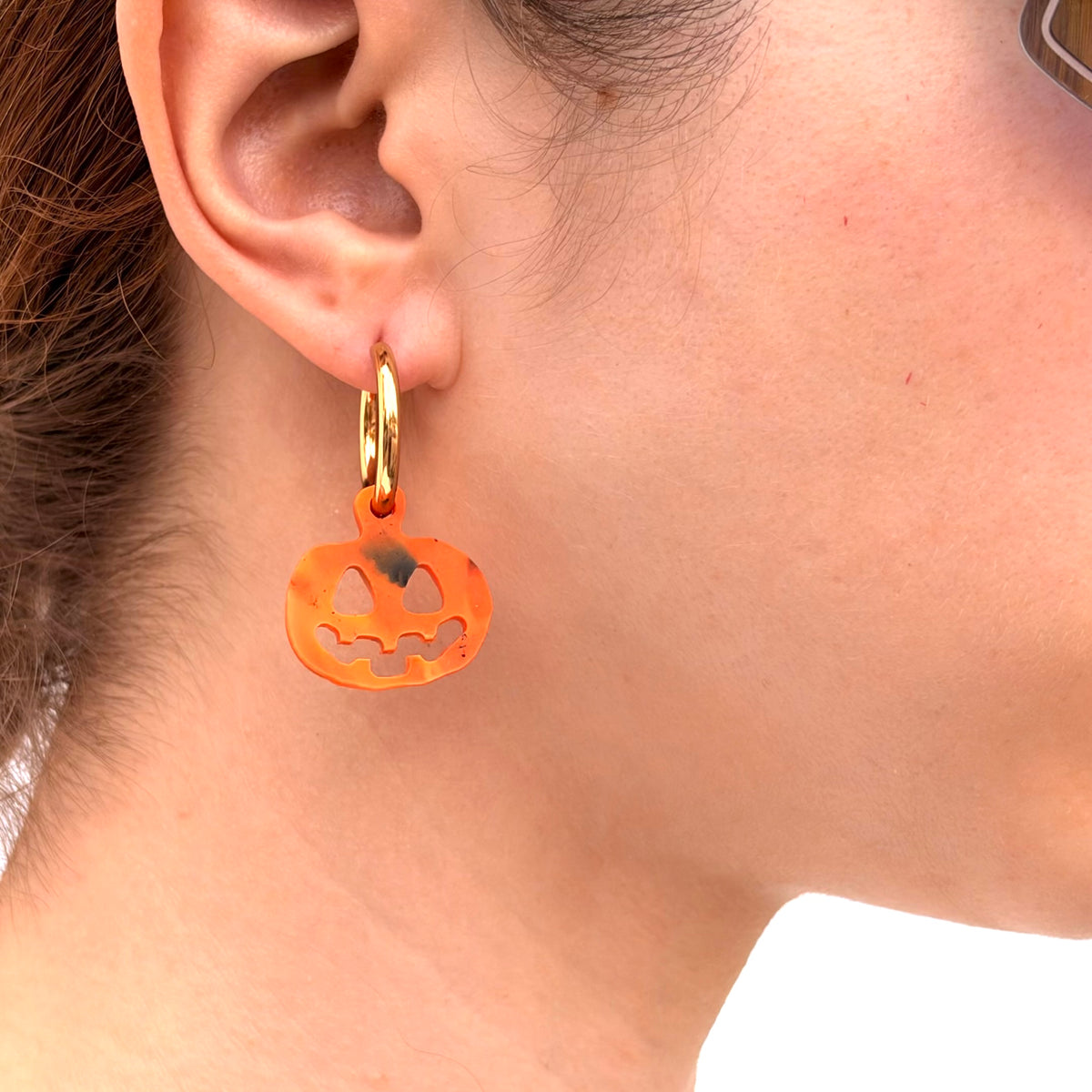 Jack-o'-lantern Earrings
