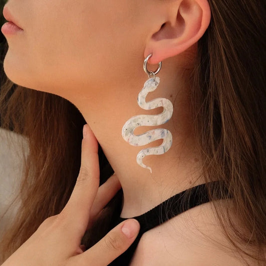 Large Serpent Mono-earring